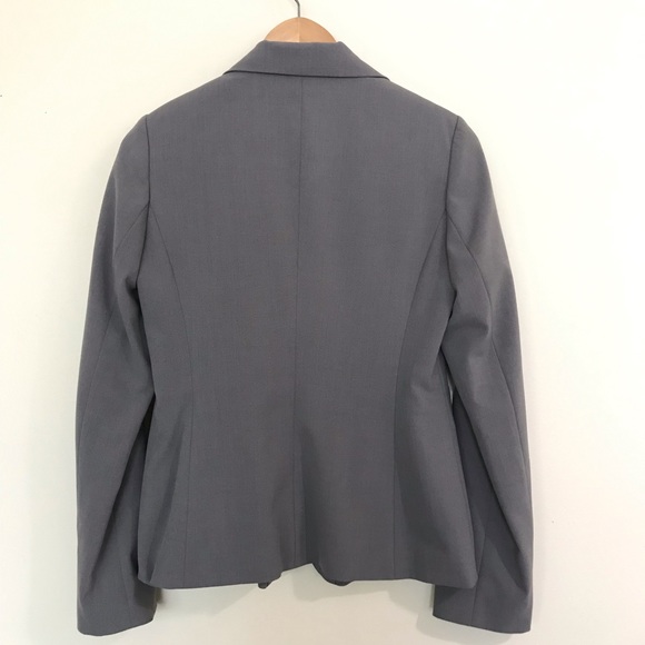 Tobias Single Button Blazer | Grey Office Career Wear Blazer - Picture 7 of 12